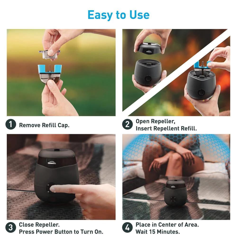 Rechargeable Mosquito Repeller In Riverbed 20 Ft. Coverage And Deet Free