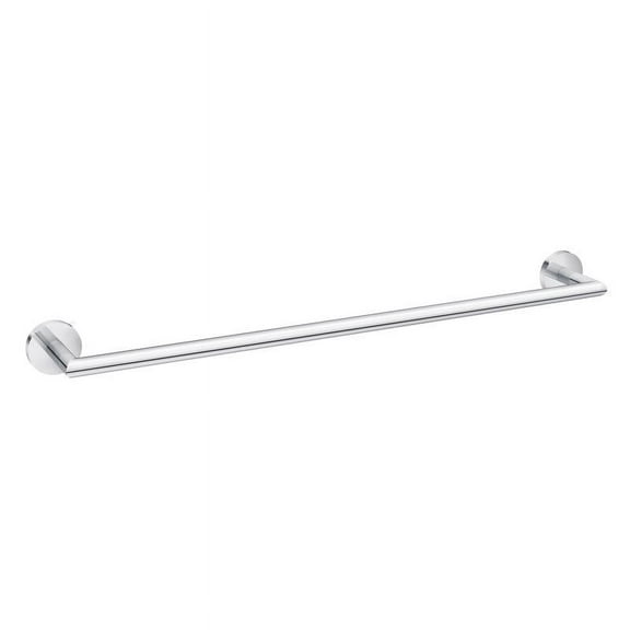 Moen Arlys Chrome Silver Towel Bar 18 in. L Zinc