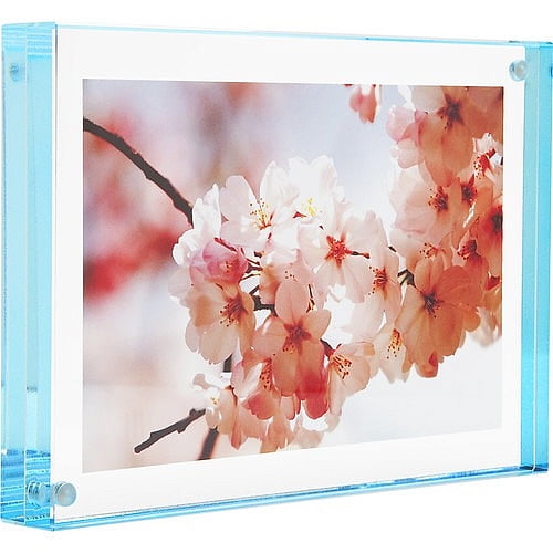 The MAGNET FRAME with Aqua Edge by Canetti - 5x7