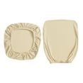 thumbnail image 2 of veasfak Office Computer Chair Stretchable Rotating Chair Seat Covers Beige, 2 of 9