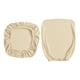 thumbnail image 3 of Funda para sillas de oficina Macarena 2 piezas divididas elásticas para sillas de ordenador giratorias Beige, 3 of 8