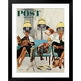 thumbnail image 2 of Art.com Cowboy Asleep in Beauty Salon, Saturday Evening Post Cover, May 6, 1961 Giclee Print by Kurt Ard, Black Frame Wall Art, 32" x 40", 2 of 5