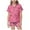 Hot Pink, variant on Luvoko Tween Pajamas Children's Easter DIY Hand Painted Home Outfit Set With Colorful Pajamas Girls Can Play And Wear It Daily Baby Stuff Mint Short Long Sleeve Shirt Teen Girl Top Teen Girl Crop Top