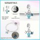 thumbnail image 4 of Charms 100 % Real 925 Plata Esterlina Océano Serie Sirenas Concha Encantos Abalorios Ajuste Original Pandora Pulsera Para Las Mujeres Cumpleaños Moda Joyería Regalo, 4 of 4