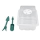 thumbnail image 5 of Maceta para germinación de plantas, juego de 5 bandejas para plántulas, caja de vivero, caja de plántulas con orificio de ventilación, tecnología innovadora, 5 of 12