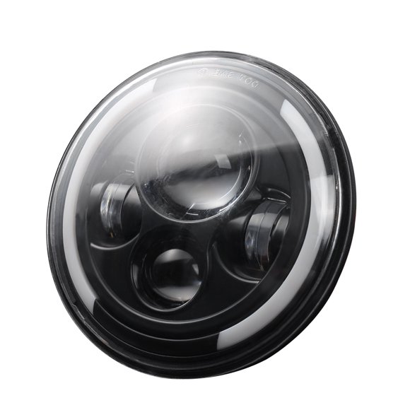 Yeacher 7" LED Headlight 150W Round LED Headlamp Headlight 6500K High Low Beam Waterproof Light