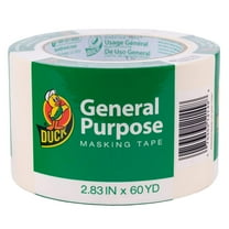 Duck® Brand 286505 General Purpose Masking Tape - Beige, 2.83 in. x 60 yd.