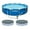 Blue, variant on Intex 12 Ft x 30 Inches Metal Frame Set Above Ground Swimming Pool with Filter & Cover