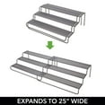 thumbnail image 2 of mDesign Adjustable, Expandable Metal Kitchen Spice Rack Organizer - Dark Gray, 2 of 8