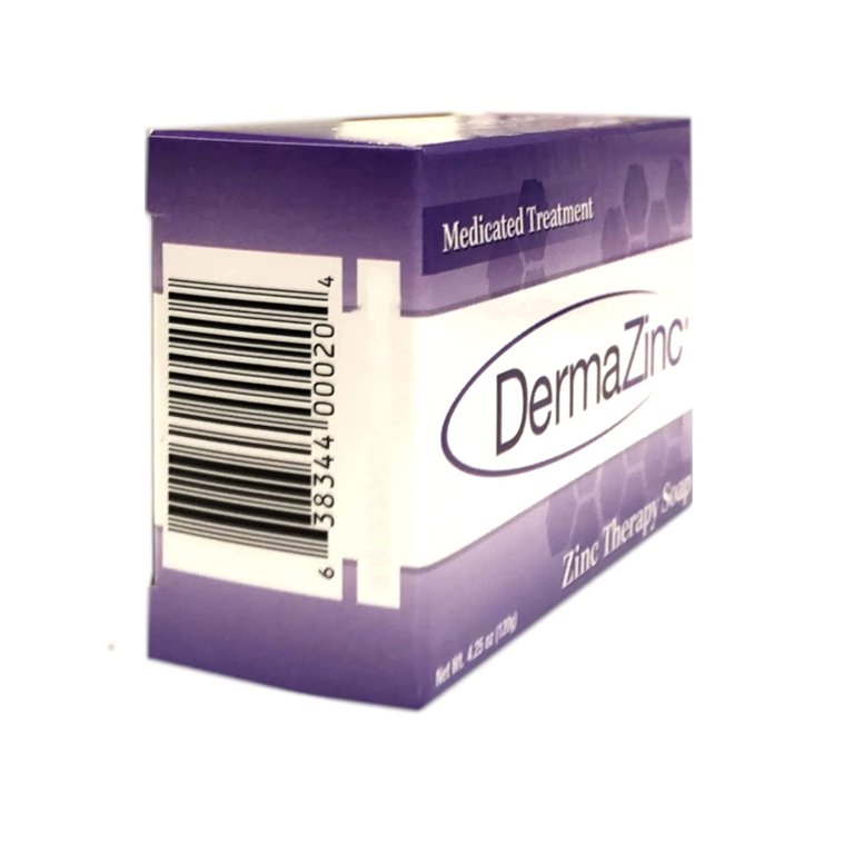 Dermazinc, Zinc Therapy Medicated Soap, 4.25 oz, 3 Pack - Walmart.com