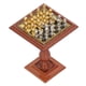 thumbnail image 3 of Ajedrez Magnético En Miniatura, Modelo De Ajedrez Magnético De Simulación, Decoración De Aleación Compacta Para Casa De Muñecas 1/12 ANGGREK Dollhouse Magnetic Chess, 3 of 8