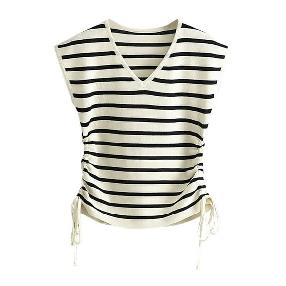 Bogo Summer Tops For Women 2025 Trendy Dressy Long White Tank Tops For Women Workout Women Tunic Tops Dressy Soft Cotton V Neck T Shirts Women