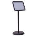 thumbnail image 3 of Goplus Adjustable Pedestal Poster Stand Aluminum Snap Open Frame For 9.5'' x 13'' Graphic, 3 of 4