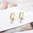 thumbnail image 3 of Fixura Ear Clips Ear Cuff Earrings for Women Non Piercing Plated Ears Cuffs Non Pierced Clip on Cartilage Earring Adjustable Fake Earrings, 3 of 6