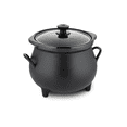 thumbnail image 6 of Toastmaster 4QT Black Cauldron Slow Cooker with Removable Crock and Glass Lid, 6 of 9