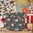 thumbnail image 5 of Fuzoiu Cute Sloth Print Christmas Gift Bag,Burlap Gift Bag with Drawstring Closure & Hang Tag,Perfect for Holidays, Birthdays, and Special Occasions-Small, 5 of 7