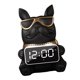 thumbnail image 2 of Reloj despertador digital para escritorio, altavoz para el hogar, caja de pañuelos con tapa para inodoro. Negro, 2 of 9