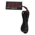 thumbnail image 3 of Motorcycle Water Temperature Gauge, ABS LCD DC 12V Water Temp Gauge Motorcycle Water Temperature Meter with 10mm Sparking Plug Adapter Universal for Motorcycles, 3 of 7