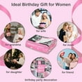 thumbnail image 7 of Gifts for Women Birthday, Birthday Blanket for Women, Women Birthday Gifts, Friend Birthday Gifts for Women, Happy Birthday Decorations for Women, Best Friend Birthday Throw Blanket 60”x50”, 7 of 7