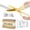 Gold / White, variant on Crutello Ribbon Cutting Ceremony Kit - Grand Opening Ribbons and Scissors - 20"Giant Gold Scissors and 30 Foot Large Gold Ribbon 4"Wide - Ceremonial Kit