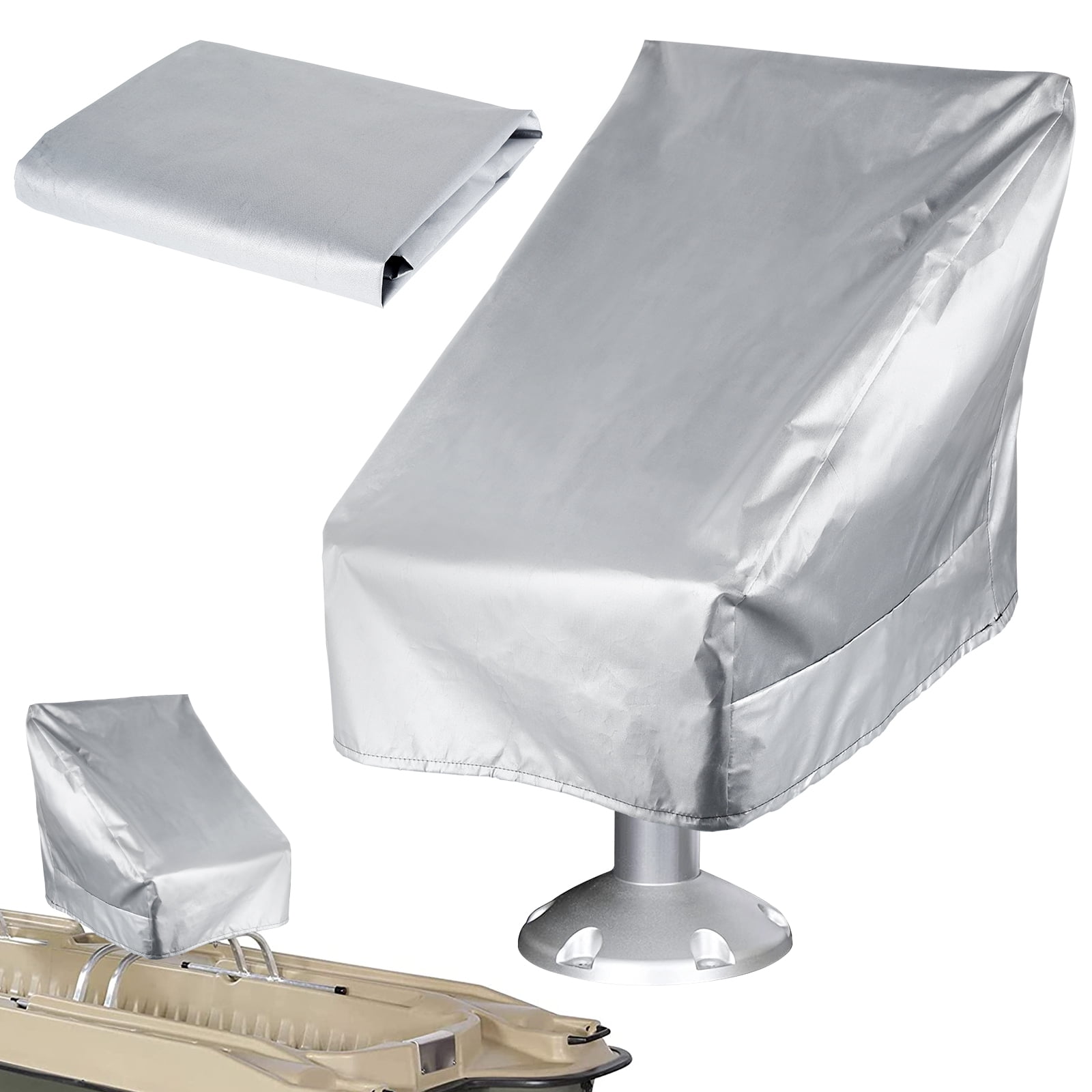 Threns Boat Seat Cover Heavy Duty Canvas Seat Covers Waterproof Boat