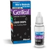 GenTeal Lubricant Eye Drops Moderate Dry Eye Relief 25 mL (Pack of 6)