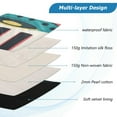 thumbnail image 3 of FORMRS 13-13.3 inch Laptop Sleeve Case Soft Carrying Quilted Computer Bag Cover, Beige UFO, 3 of 7