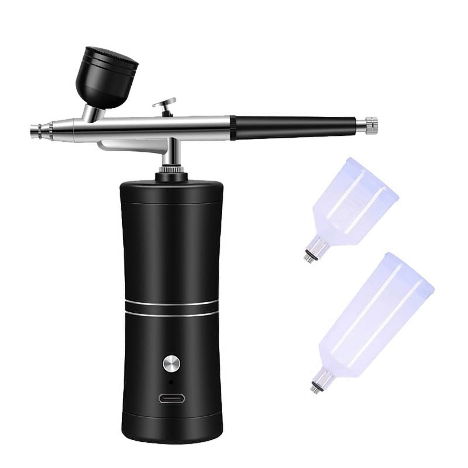 Oxygen injector high pressure facial oxygen injection high pressure inkjet pen small portable handheld home beauty oxygen injector-Pink-style B