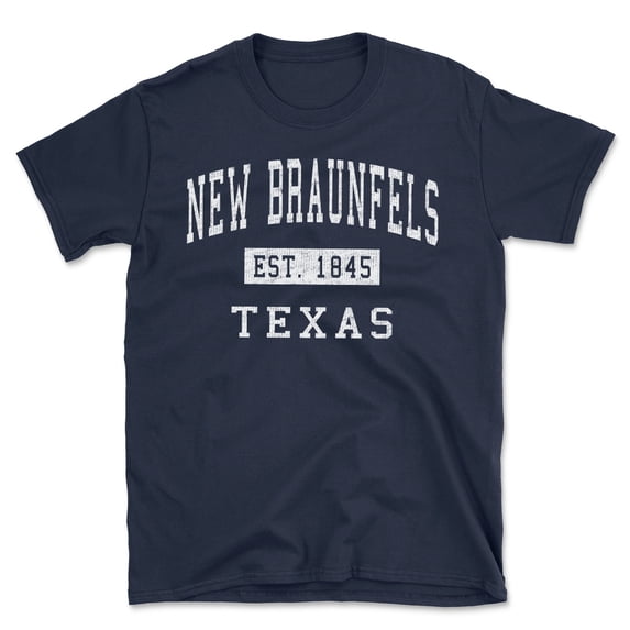 New Braunfels Texas Classic Established Men's Cotton T-Shirt