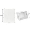 thumbnail image 2 of Light Gray Wood Trash Can, Freestanding Waste Basket with Cutout Handles for Bathroom, Bedroom, Office, 2 of 6