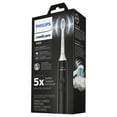 thumbnail image 3 of Philips Sonicare 4100 Power Toothbrush, Rechargeable Electric Toothbrush with Pressure Sensor, Black (HX3681/24), 3 of 4