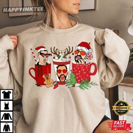 Bad Bunny Christmas Santa
