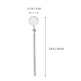 thumbnail image 3 of Shisuyan 30mm Automotive Maintenance Inspection Mirror Universal Folding Telescopic Reflector Size Welding Chassis Inspection Mirror Silver, 3 of 8