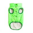 thumbnail image 3 of Zhuge Windproof Dog Winter Jacket Dog Coat Warm Dog Vest Cold Weather Pet Apparel with 2 Layers Fleece Lined for Small Medium Large Dogs (XXL, Green), 3 of 4