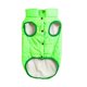 thumbnail image 3 of Zhuge Chaqueta de invierno cortavientos para perros: abrigo cálido de 2 capas con forro polar para perros pequeños, medianos y grandes | Chaleco para clima frío (XS, verde), 3 of 4