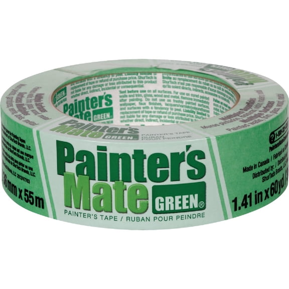 Painter'S Mate Masking Tape 1.41 " X 60 Yard Green