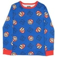 thumbnail image 4 of Nintendo Super Mario Boys Pajamas 2 Piece PJs Set Long Sleeve Top & Pants Sleepwear for Kids & Teen (4-16), 4 of 7