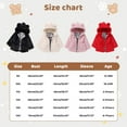 thumbnail image 2 of SYNPOS 1-8T Girls Winter Warm Coats Ear Hooded Faux Fur Fleece Jacket, 2 of 7