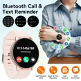 thumbnail image 2 of Minsxk Smart Watch for Men with GPS, Bluetooth Call, 107 Sports Modes, AI Dial & Voice Assistant, 7-10 Days Battery Life, 3ATM Water Resistant, Compatible with IPhone and Android, 2 of 7