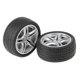 thumbnail image 2 of 5X 2pcs Rubber Wheels Tyres Car Truck Model Toys Wheels for Truck/Buses Making, 2 of 5