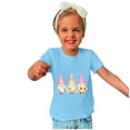 thumbnail image 4 of Penkiiy T-Shirts de Pâques pour Enfants Tout-Petits Garçons Filles Mode Nain de Pâques Œufs de Pâques Imprimé Col Rond Manches Courtes 13 Ans Bleu, 4 of 4
