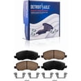thumbnail image 5 of Detroit Axle - Brake Rotors Kit for 2014-2020 Mitsubishi Outlander 2016-2024 Outlander Sport, Disc Brake Rotors Ceramic Brakes Pads Replacement : 11.57" inch Front and 11.89" inch Rear Rotor, 5 of 9