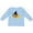 AE-Light Blue, variant on Inktastic Funny Goldfish with Shark Fin Boys or Girls Long Sleeve Toddler T-Shirt
