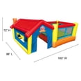 thumbnail image 3 of BANZAI Giant Inflatable 2-in-1 Bouncy House, Motor Included, 3 of 7