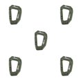 thumbnail image 2 of Soidarity Mosquetones de plástico para exteriores en forma de D, hebilla para acampar, gancho de clip, llavero a presión, conector de anillo Type2 NO2, 2 of 6