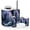 Color 4, variant on Bathroom Accessory Set 6 Piece with Gothic Mystical Forest Open Book Glowing Fireflies Magic Toothbrush Holder, Soap Dispenser, Soap Dish, Trash Can with Lid, Toothbrush Cup, Toilet Brush Holder