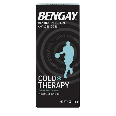 Bengay Cold Therapy Pain Relief Gel with Pro-Cool Technology, 4 (Best Therapy For Sciatic Nerve Pain)