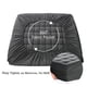 thumbnail image 5 of Funda de colchón EASELAND California King 180x210 cm gris oscuro, 5 of 8