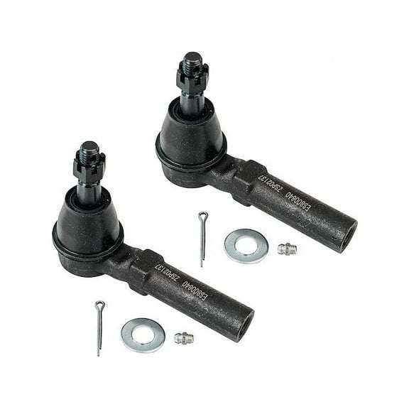 Outer Tie Rod Set - Compatible with 2010 - 2017 GMC Terrain 2011 2012 2013 2014 2015 2016