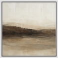 thumbnail image 5 of Framed Canvas Print Abstract Field Landscape Wall Art Neutral Vintage Decorative for Living Room Bedroom - 24"x24" WHITE, 5 of 8
